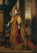 Portrait d'une noble genoise Anthony Van Dyck